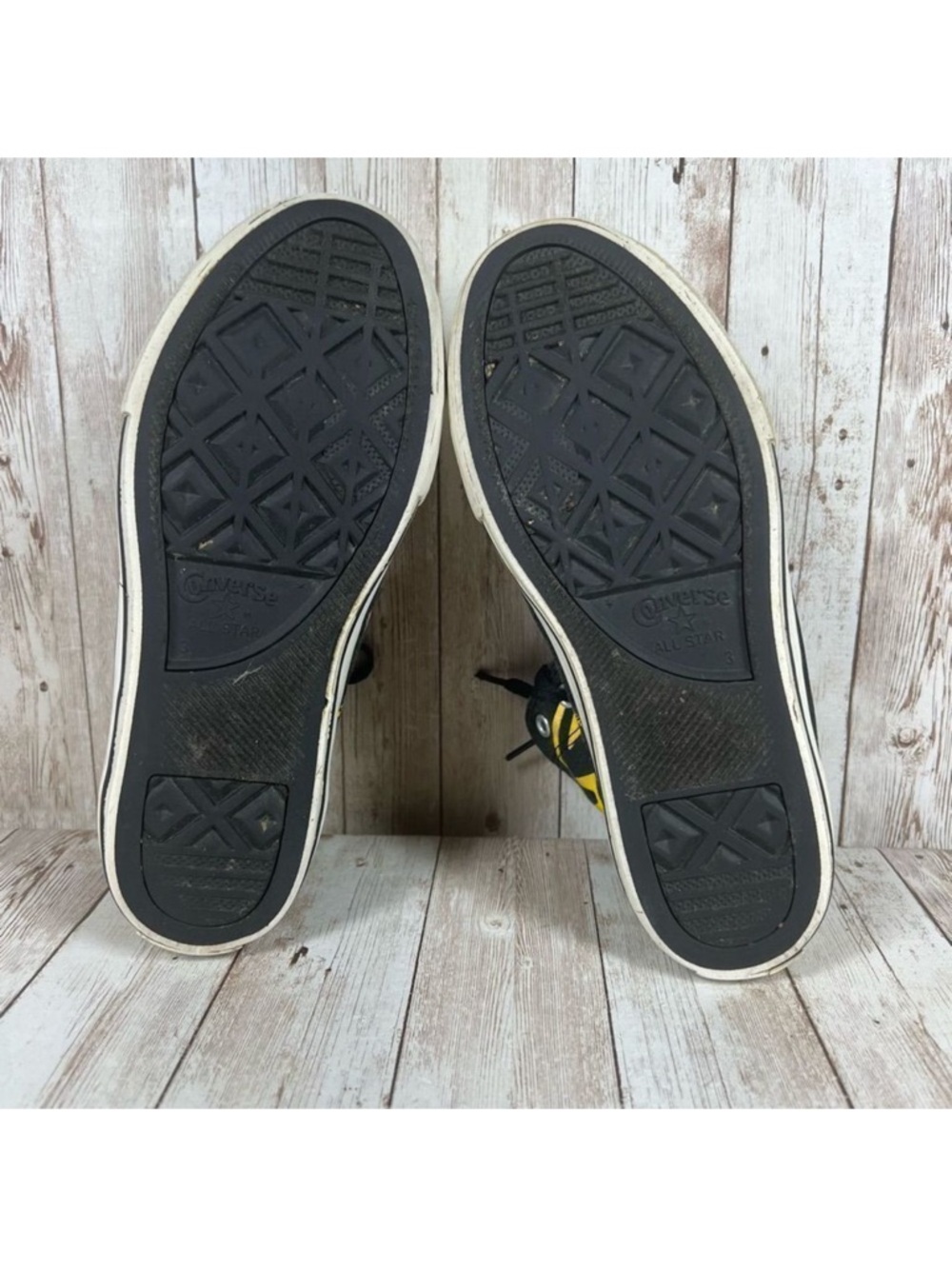 🦇 BATMAN Converse All Star High Top Sneakers Womens 5 Youth 3 - Picture 8 of 8